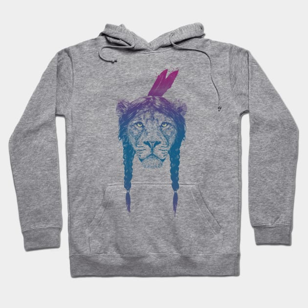 Warrior lion II Hoodie by soltib